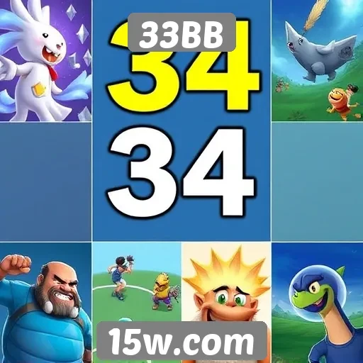 34 jogos populares disponíveis no 33BB